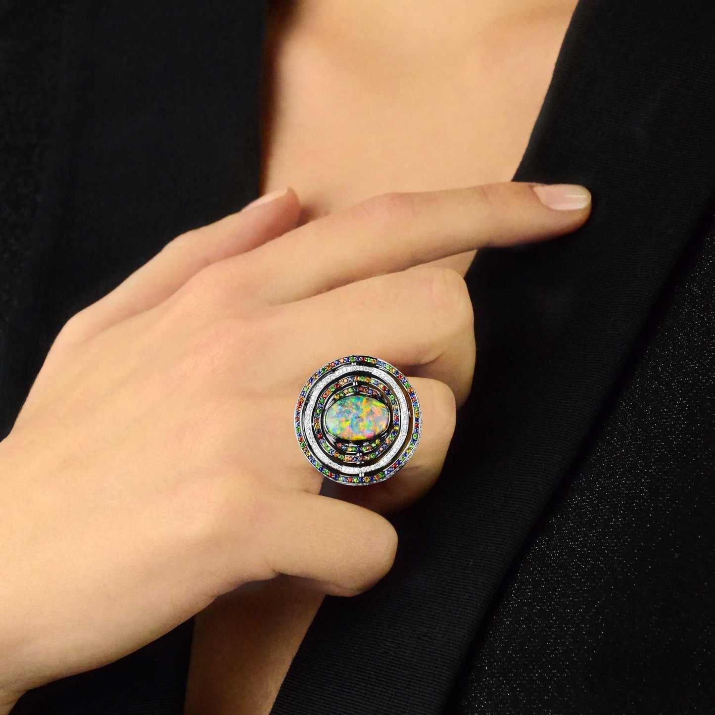 BAGUE ARCHITECTE ASTROLABE