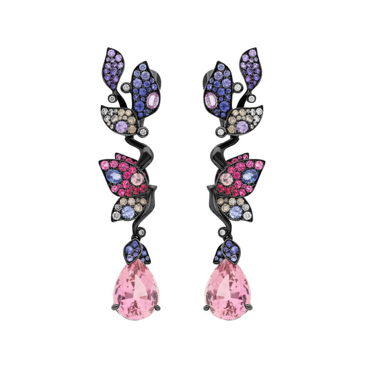 METAMORPHOSE CHRYSALIDE VELVET EARRINGS