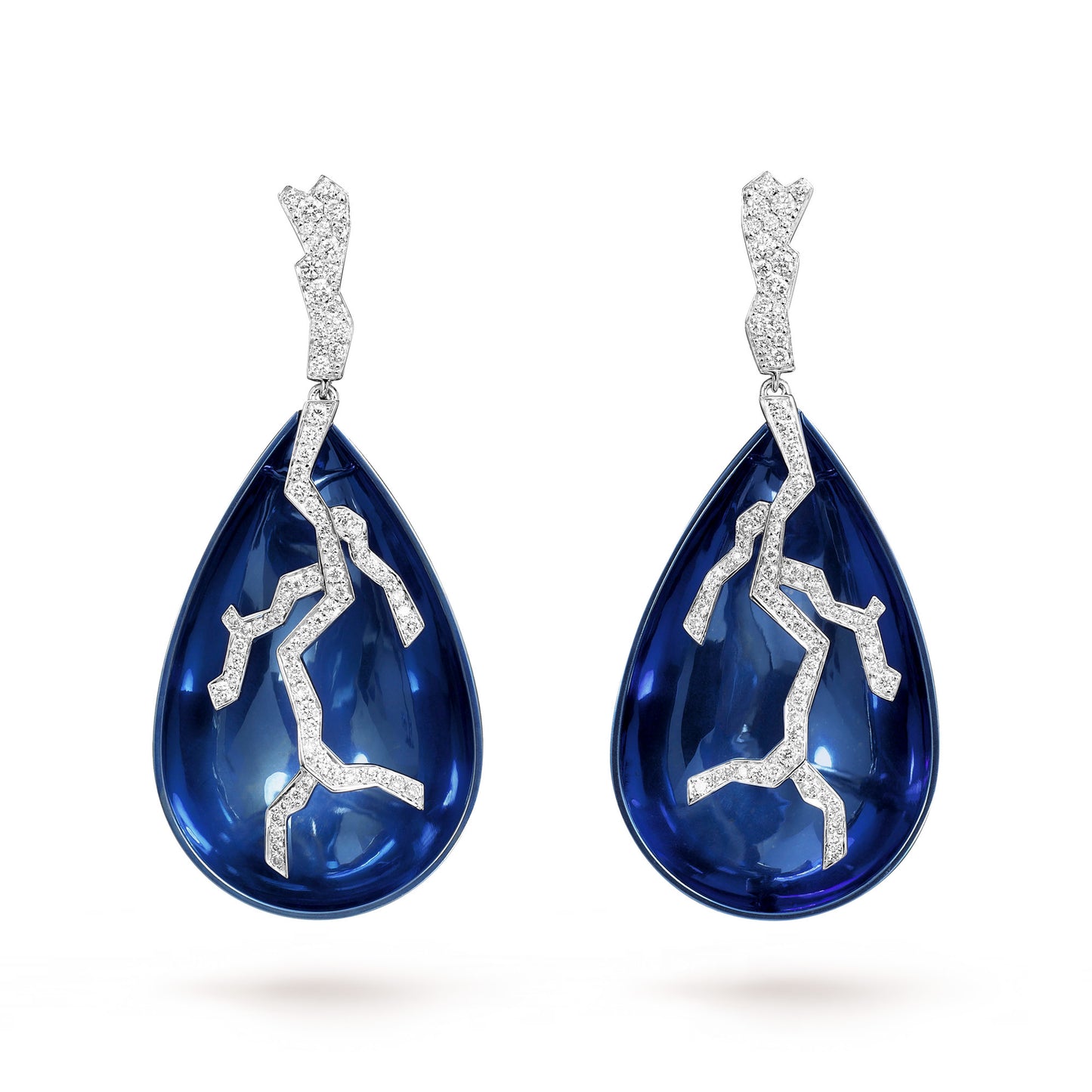 BOUCLES D'OREILLES TITANE OCEAN CRUSH