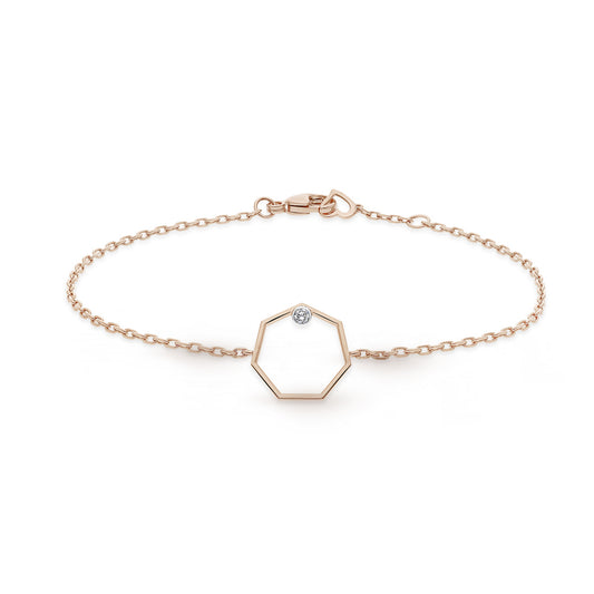  19 HEPTAGONE CHAIN ​​BRACELET