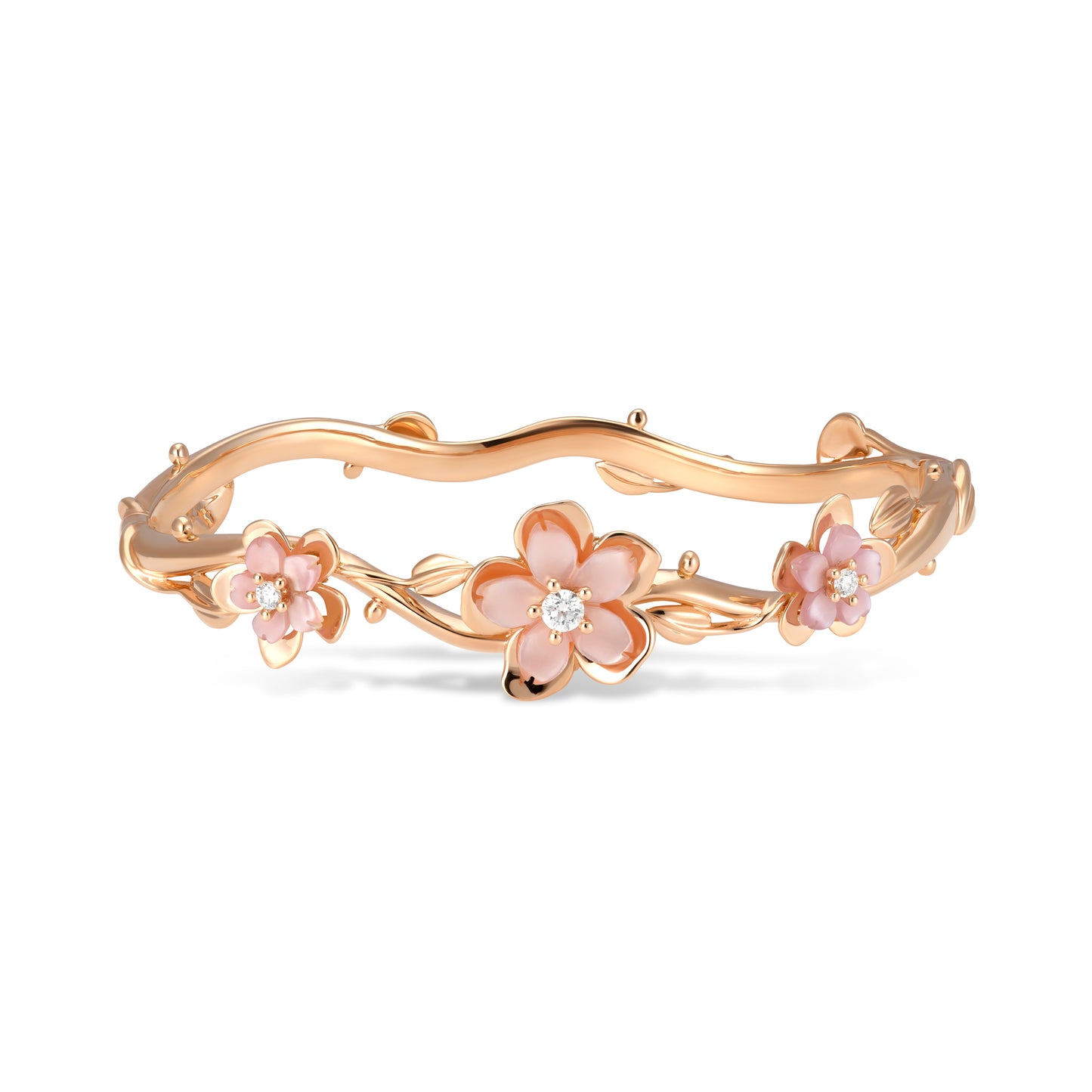 CHERIE BLOSSOM BANGLE BRACELET 