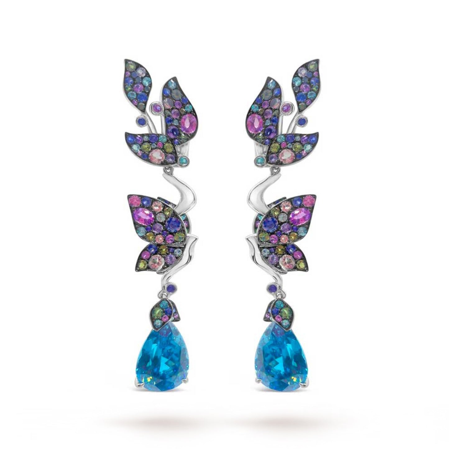 BOUCLES D'OREILLES METAMORPHOSE CHRYSALIDE