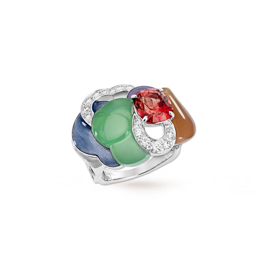 JARDIN ENCHANTE CLOUD WHITE GOLD RING