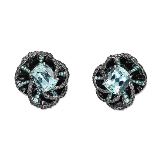 BOUCLES D'OREILLES BLACK MAGIC CALYPSO