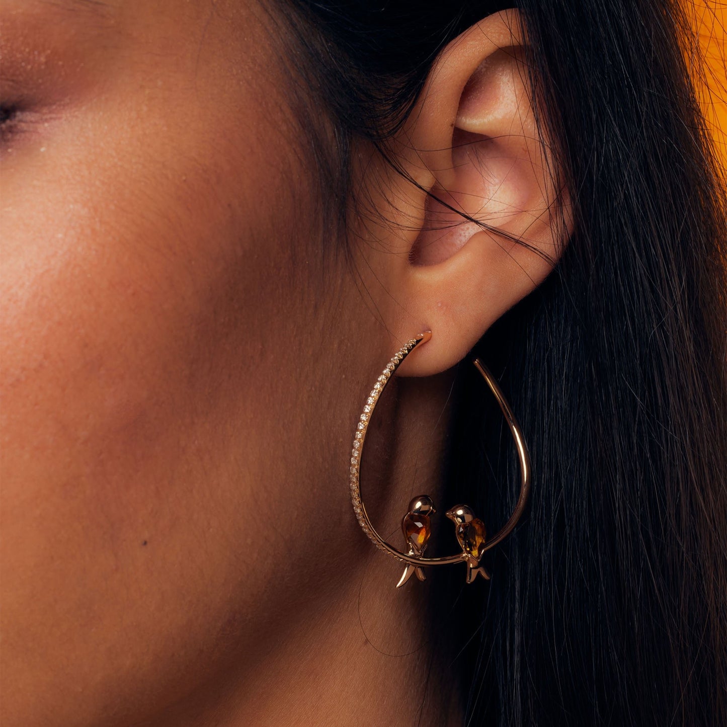 INSÉPARABLES ÉTÉ HOOP EARRINGS