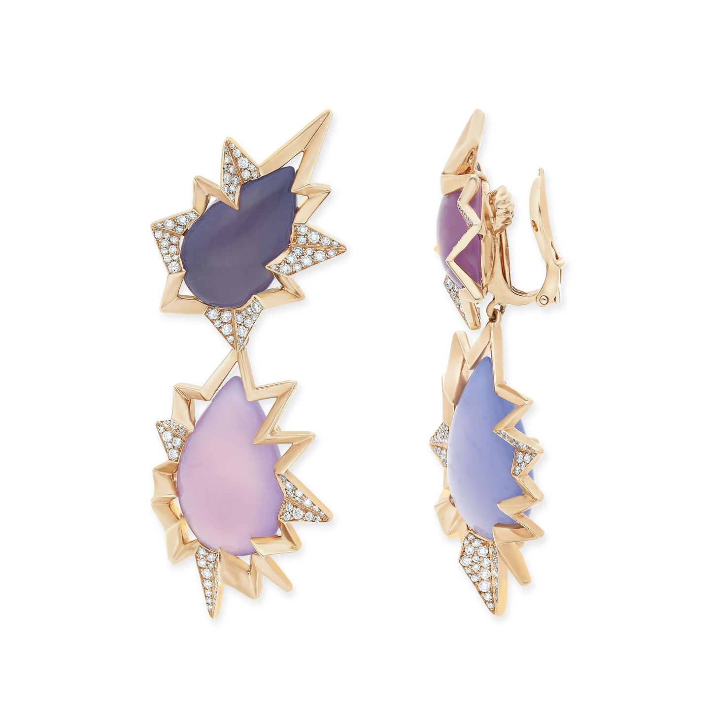 ECLAT CHALCEDONY EARRINGS