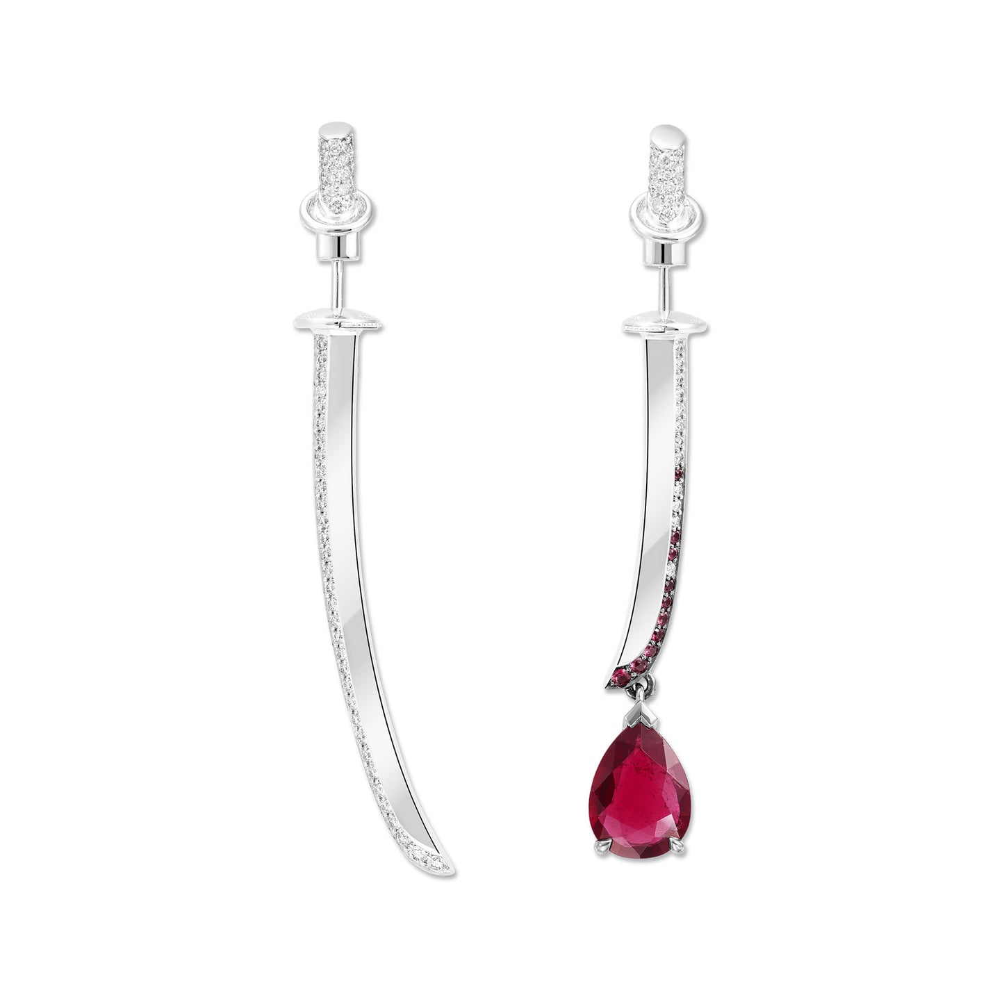 BOUCLES D'OREILLES GOOD GIRL - BAD GIRL KATANA