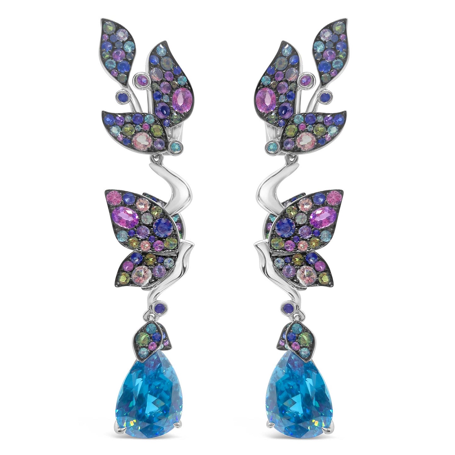 BOUCLES D'OREILLES METAMORPHOSE CHRYSALIDE