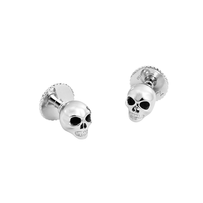 BOUTONS DE PLASTRON VANITAS OR BLANC